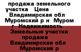 продажа земельного участка › Цена ­ 60 000 - Владимирская обл., Муромский р-н, Муром г. Недвижимость » Земельные участки продажа   . Владимирская обл.,Муромский р-н